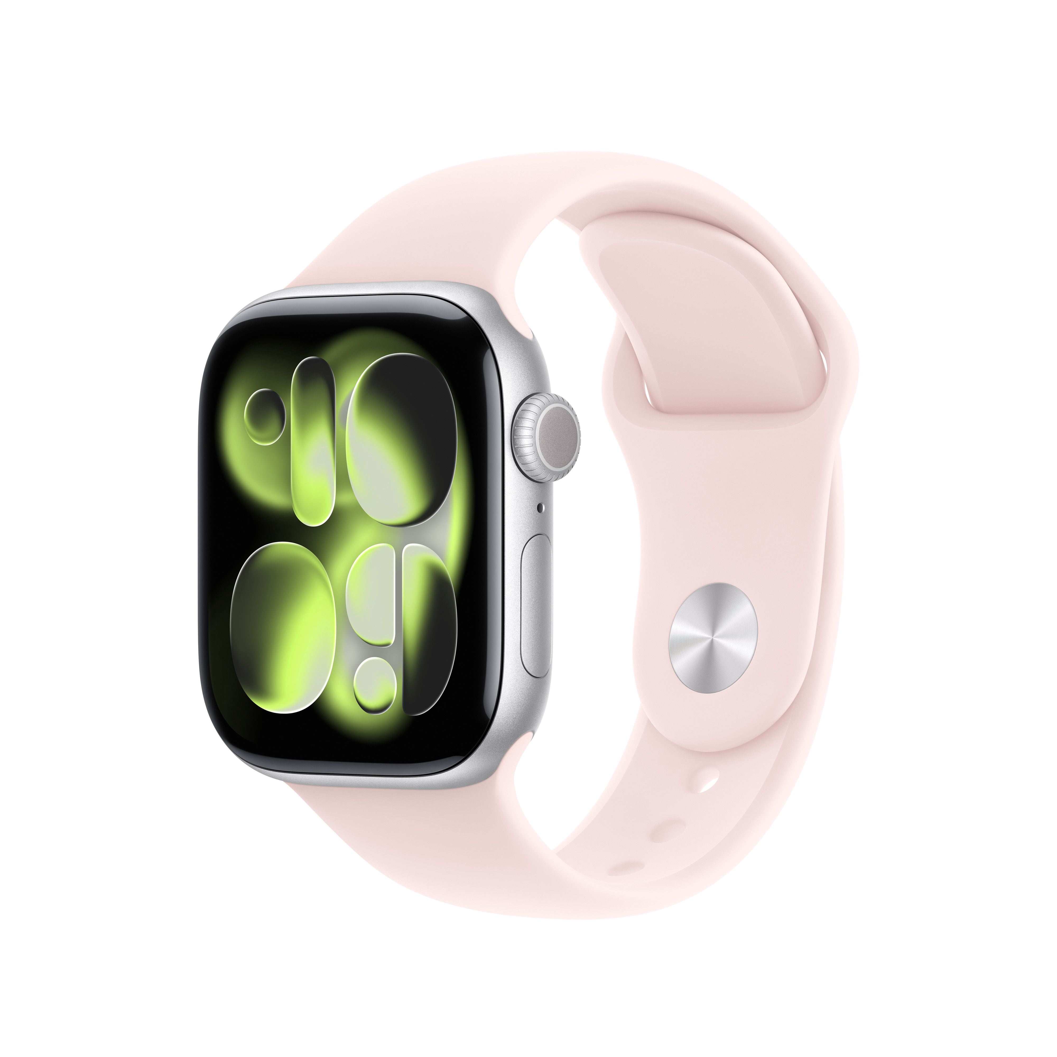 Apple Soft Pink 42mm Sport Band (S/M) – Compatible with Apple Watch 38mm, 40mm, 41mm Models