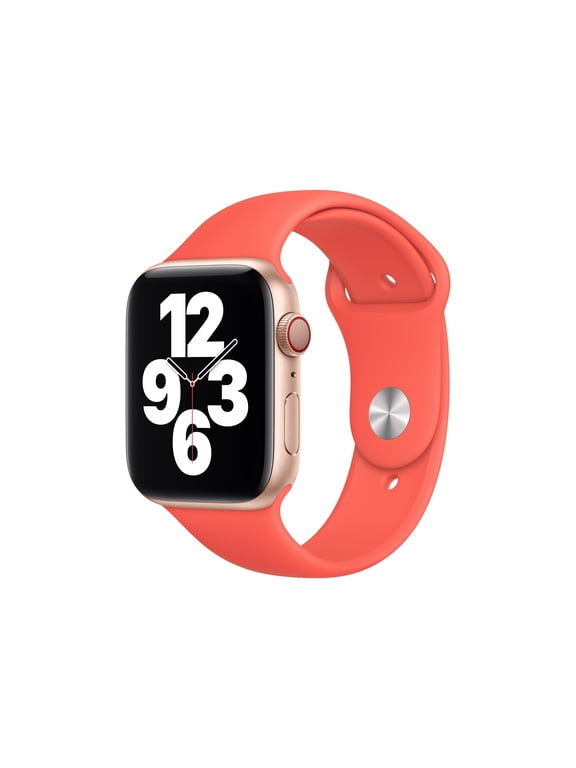 44mm Sport Band - Strap for smart watch - Regular size - pink citrus - for Watch Herms Series 9, SE 3, Series 10, Series 11, Series 8, Series 9, Ultra 2, Ultra 3