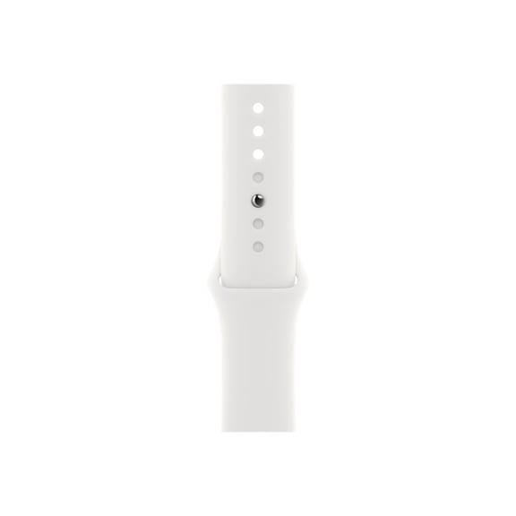 Apple 45mm White Sport Band, M/L
