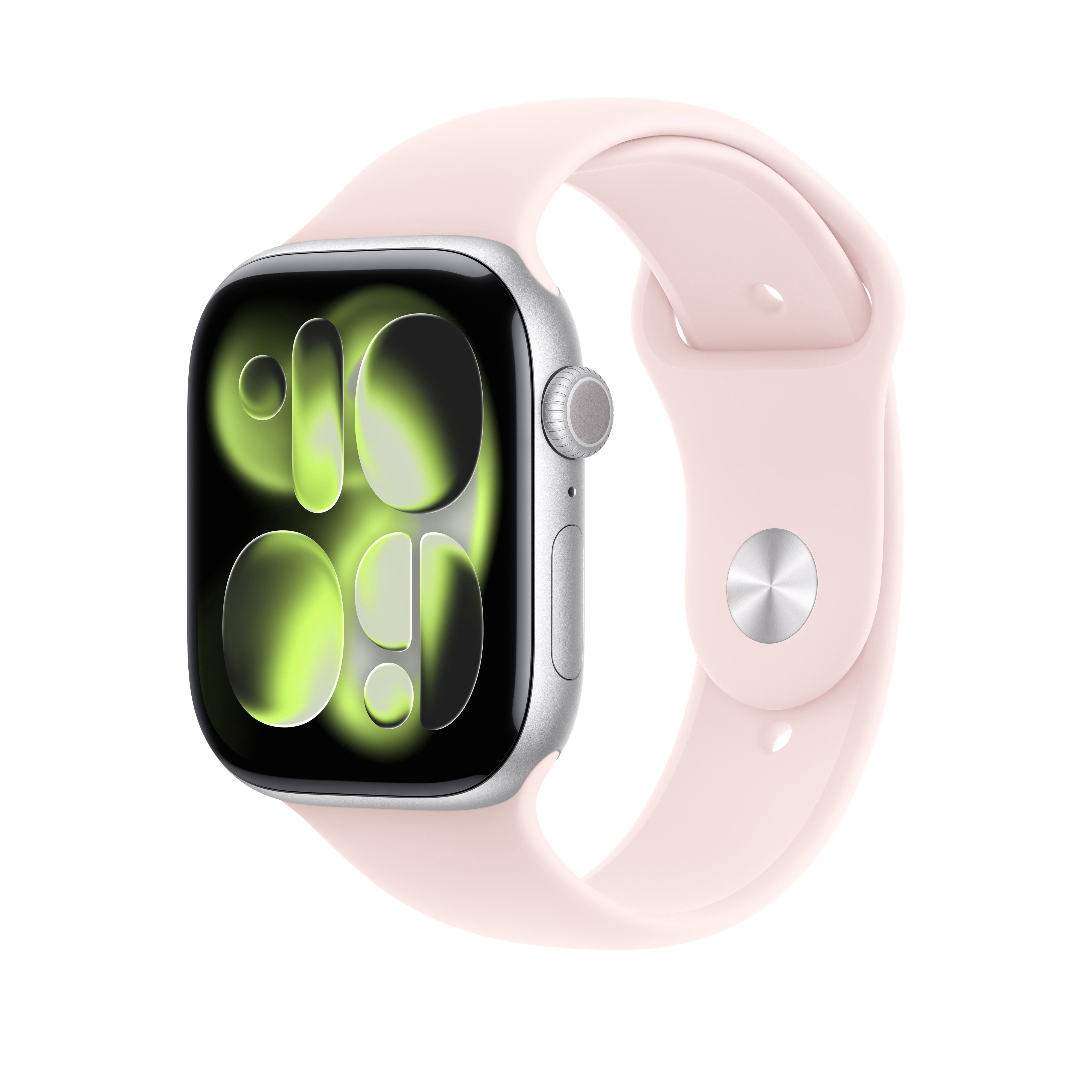 Apple Soft Pink 46mm Sport Band (S/M) – Compatible with Apple Watch 38mm, 40mm, 41mm Models