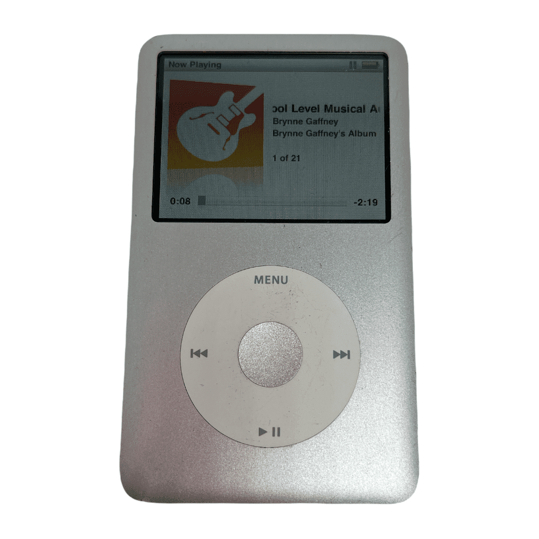 Pre-Owned Apple 6th Gen 80GB Silver Classic MP3 Audio Video Pre-Owned Apple 6th Gen 80GB Silver Classic MP3 Audio Video