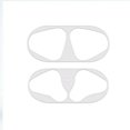 thumbnail image 1 of For Apple for For AirPods 1 2 3 Pro Pro2 Earphone Charging Box Dustproof Sticker Anti-dust Waterproof Metal Dust Guard Stickers (Silver,For Airpods 3), 1 of 7