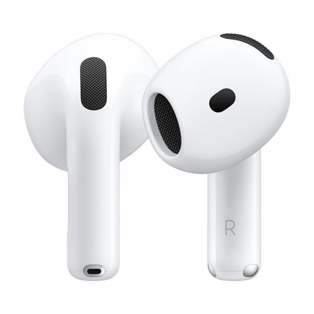 Apple - AirPods 4 with Active Noise Cancellation - White