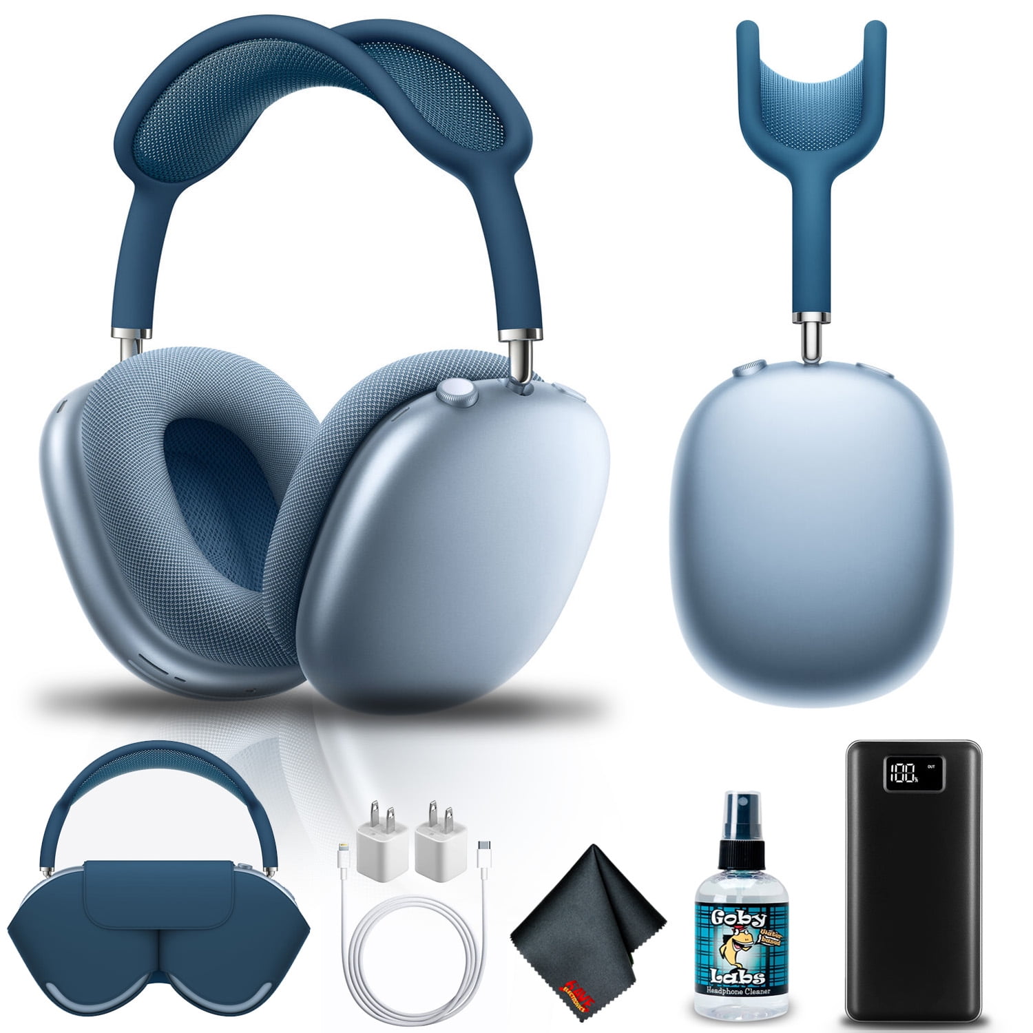 現金特価 APPLE AIRPODS untapped MAX Expensive SKY BLUE ヘッドホン