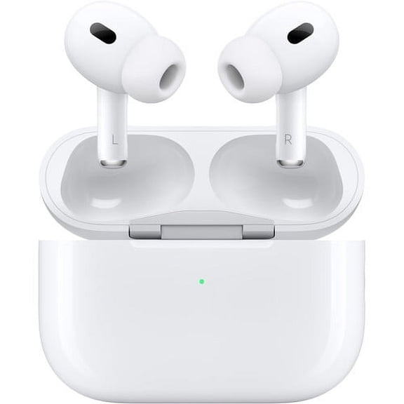 Apple, AirPods Pro, Wireless Earbuds with MagSafe Case (USB-C), (2nd Generation), White, 1