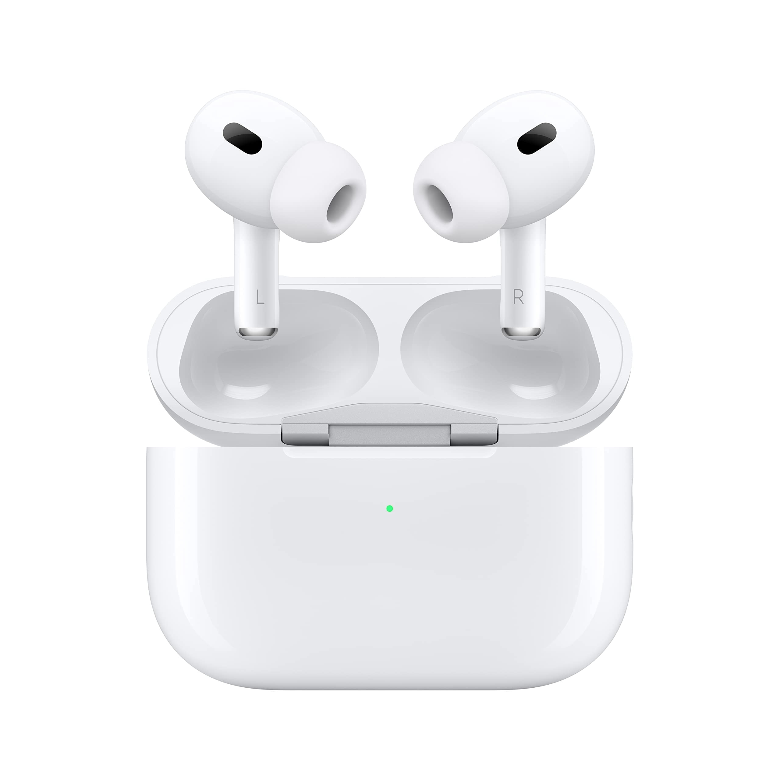 Apple AirPods Pro 2 In-Ear Headphones with USB-C Charging Case, White