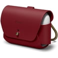 thumbnail image 1 of Apple AirPods Pro Case - elago Leather Case with Keychain Compatible with Apple AirPods Pro Cases (Red) / Cool, Unique AirPods Pro Case, 1 of 6
