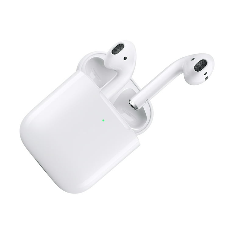 Intrusion Overgang golf Apple AirPods with Wireless Charging Case - Walmart.com
