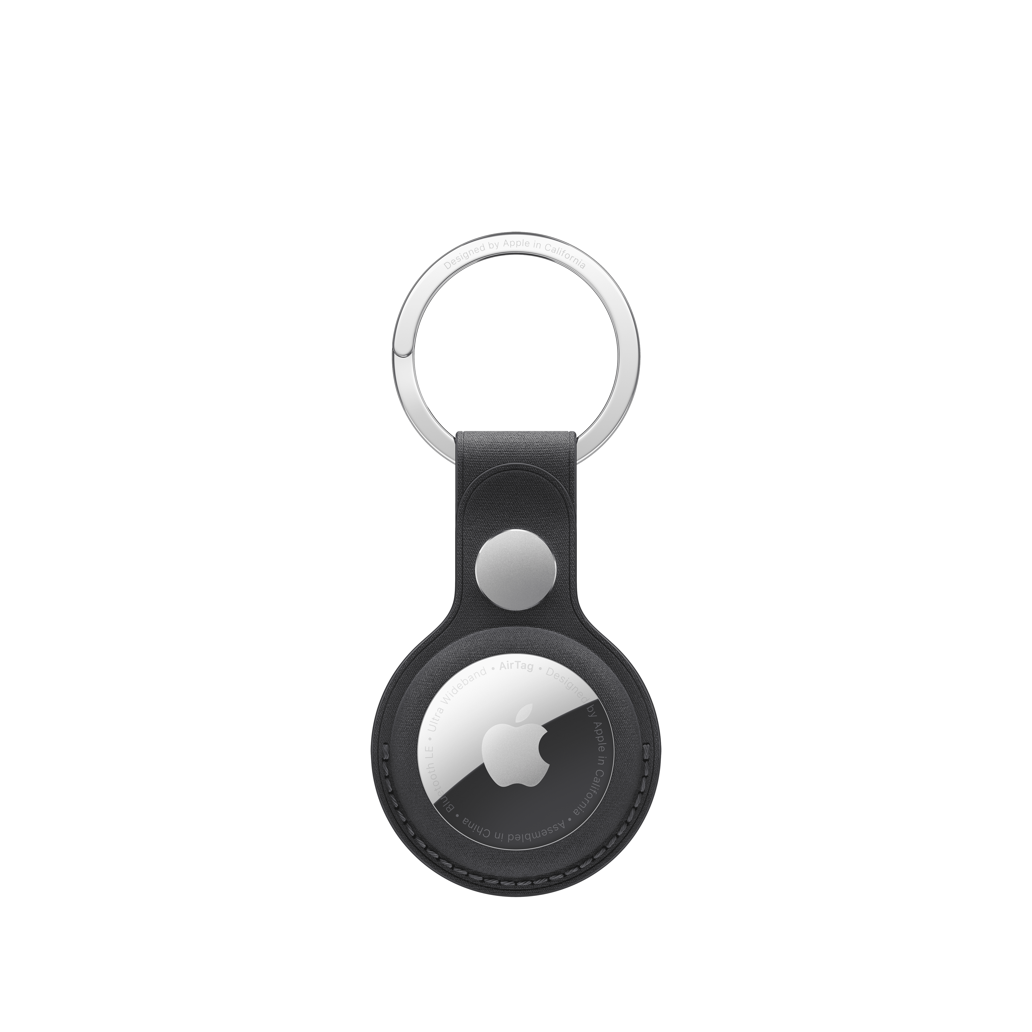 純正Apple AirTag FineWoven Key Ring 4セット Apple AirTag FineWoven Key Ring - Black - Walmart.com