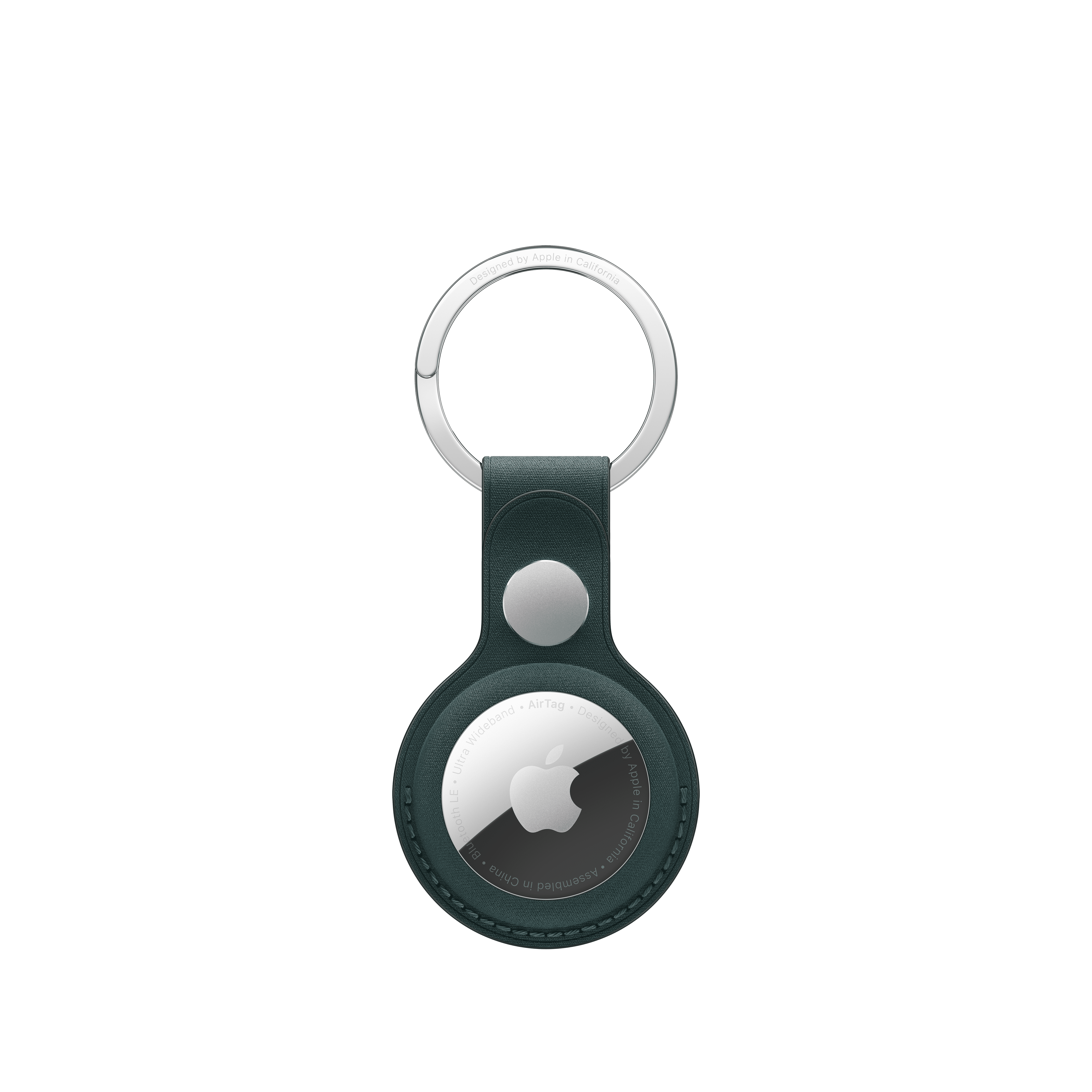 Apple AirTag FineWoven Key Ring - Dark Green - Walmart.com