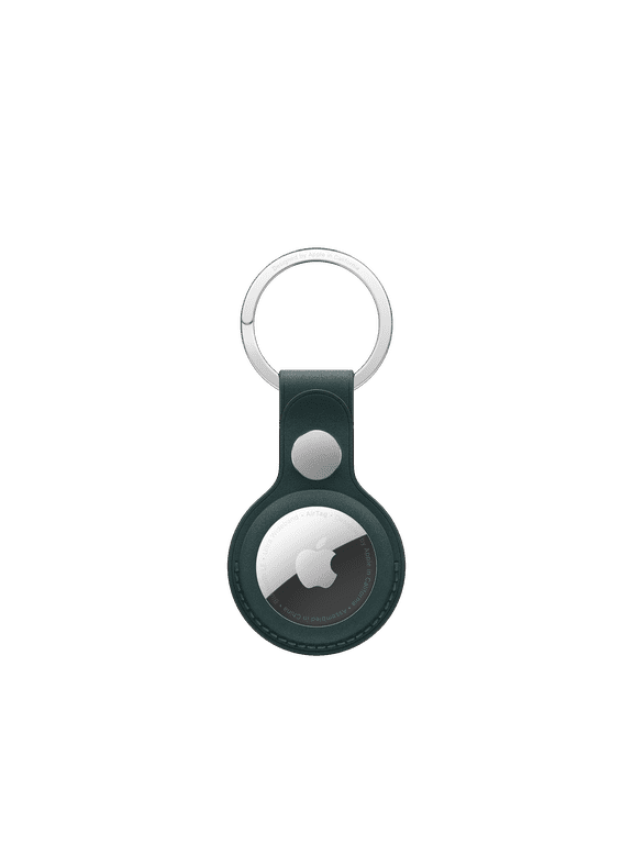 AirTag FineWoven Key Ring - Dark Green
