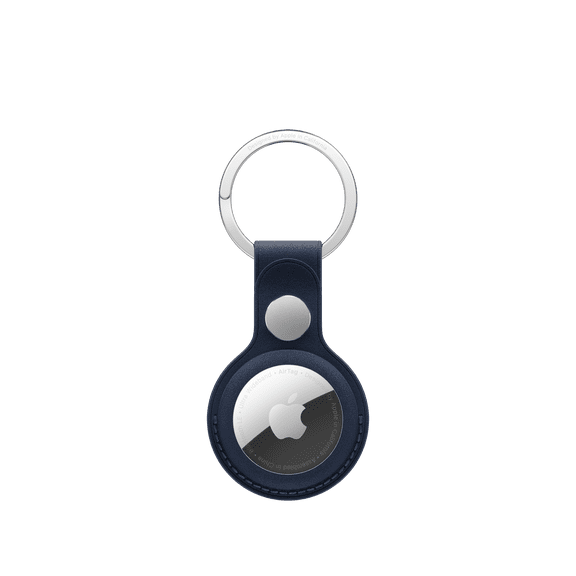 Apple AirTag FineWoven Key Ring - Deep Blue