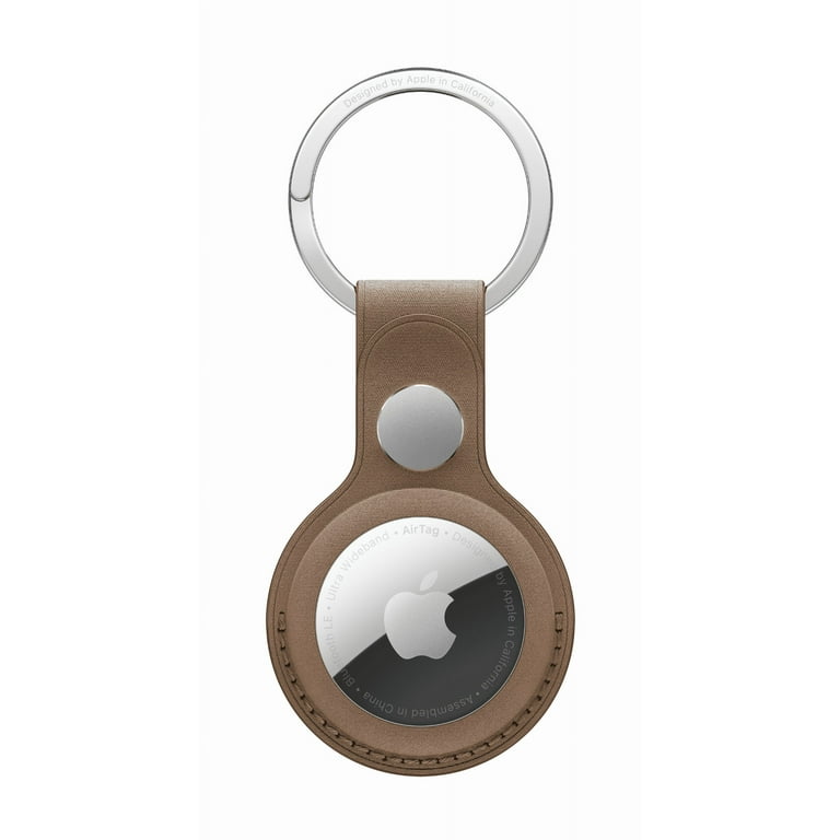 Apple Airtag FineWoven Key Ring Taupe - Walmart.com