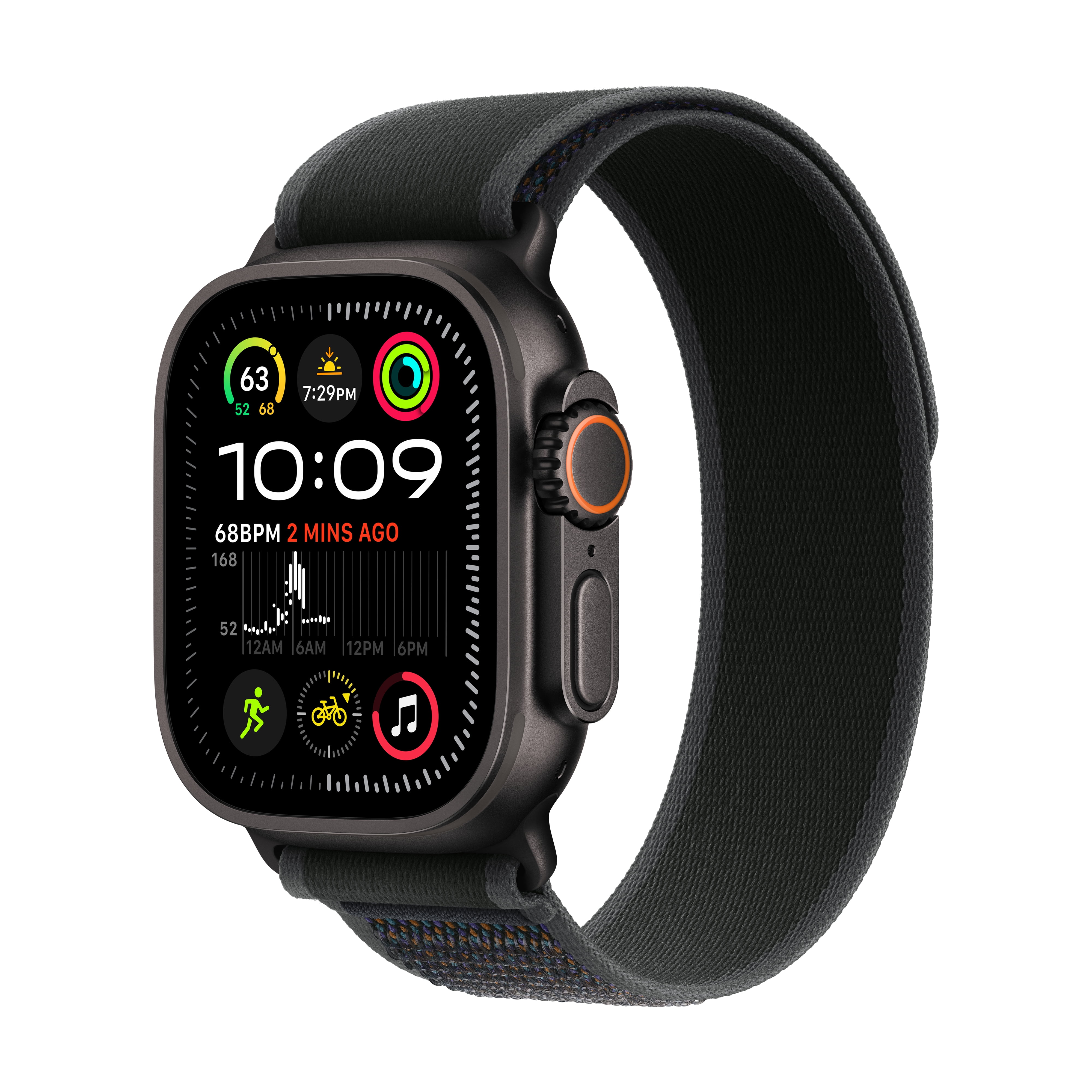 Apple Watch Ultra 2 ＆ブラックチタニウムバンド Apple Apple Watch Ultra 2 GPS + Cellular 49mm Black Titanium Case
