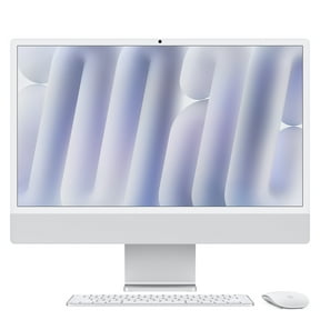 Apple iMac CTO 24" with M4 chip, 10 core CPU, 10 core GPU, 32GB Memory, 1TB SSD, Gigabit, Magic Keyboard with Touch ID, (Silver)