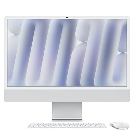 Apple Apple iMac CTO 24" with M4 chip, 8 core CPU, 8 core GPU, 16GB Memory, 512GB SSD, Magic Keyboard, (Silver)
