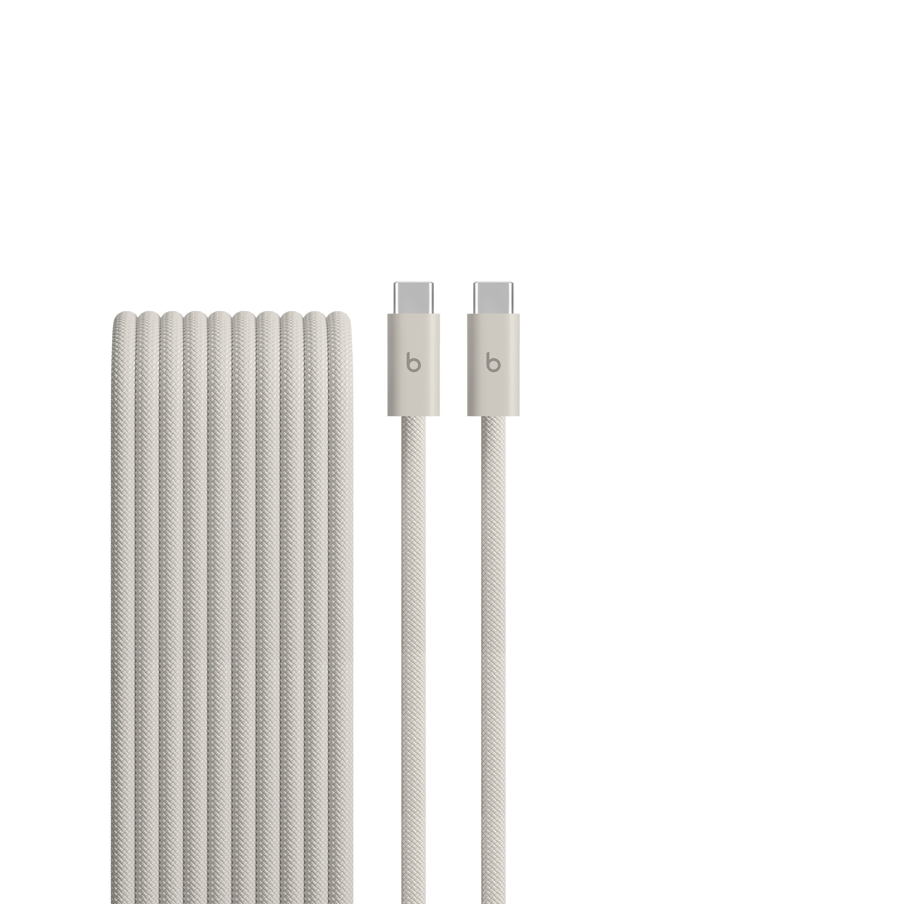 Beats 240W USB-C to USB-C Braided Cable, Fast charging, Durable/Tangle Free, Compatible with Apple and Android Devices (3 m) – Surge Stone