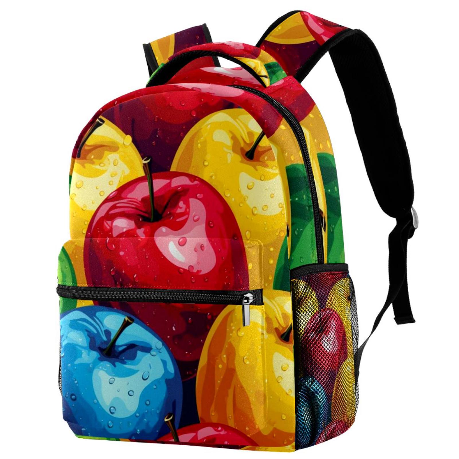 Apple Backpack Rucksack Book Bags Birthday Gift Idea