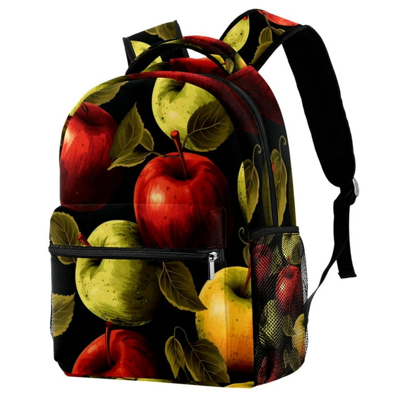Apple Backpack School Bag Kids Rucksack Gifts For Boys Girls