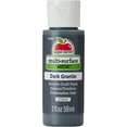 thumbnail image 1 of Apple Barrel Multi Surface Craft Paint, Satin Finish, Dark Granite, 2 fl oz, 1 of 13