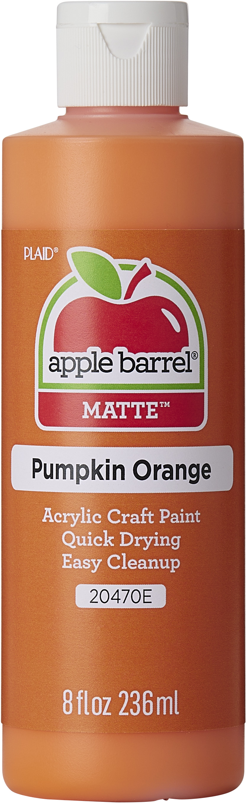 Apple Barrel 8 oz Pumpkin Orange - image 1 of 8
