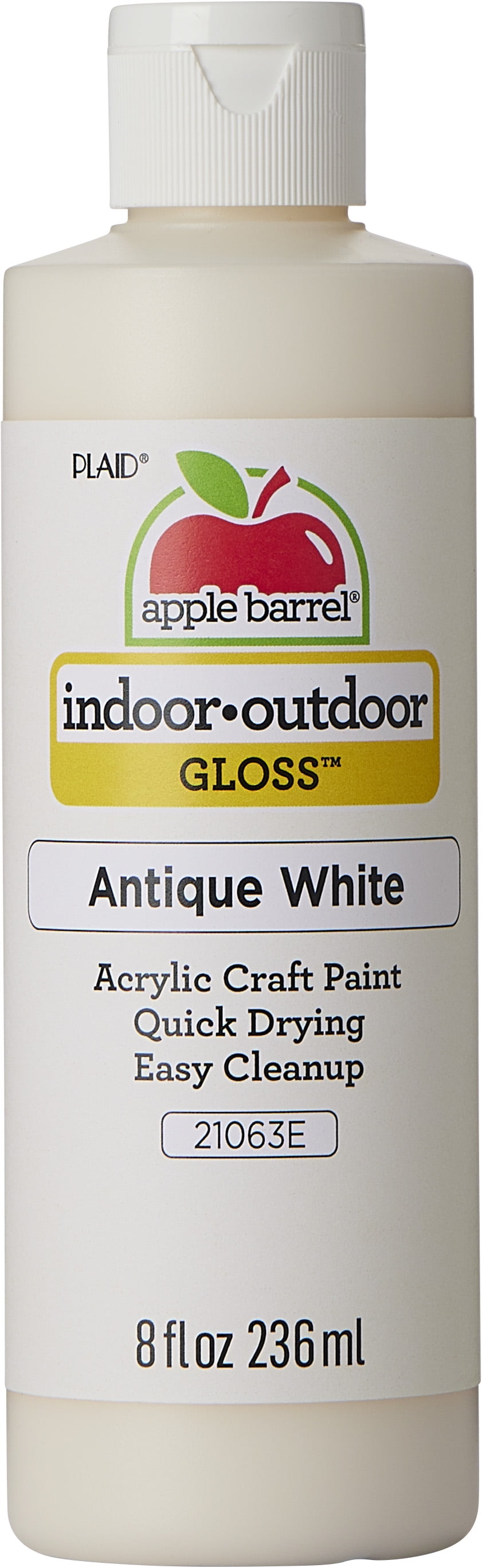 Apple Barrel Acrylic Paint Outdoor Indoor Gloss Set - Black and White (2  Ounces Each) - Yahoo Shopping