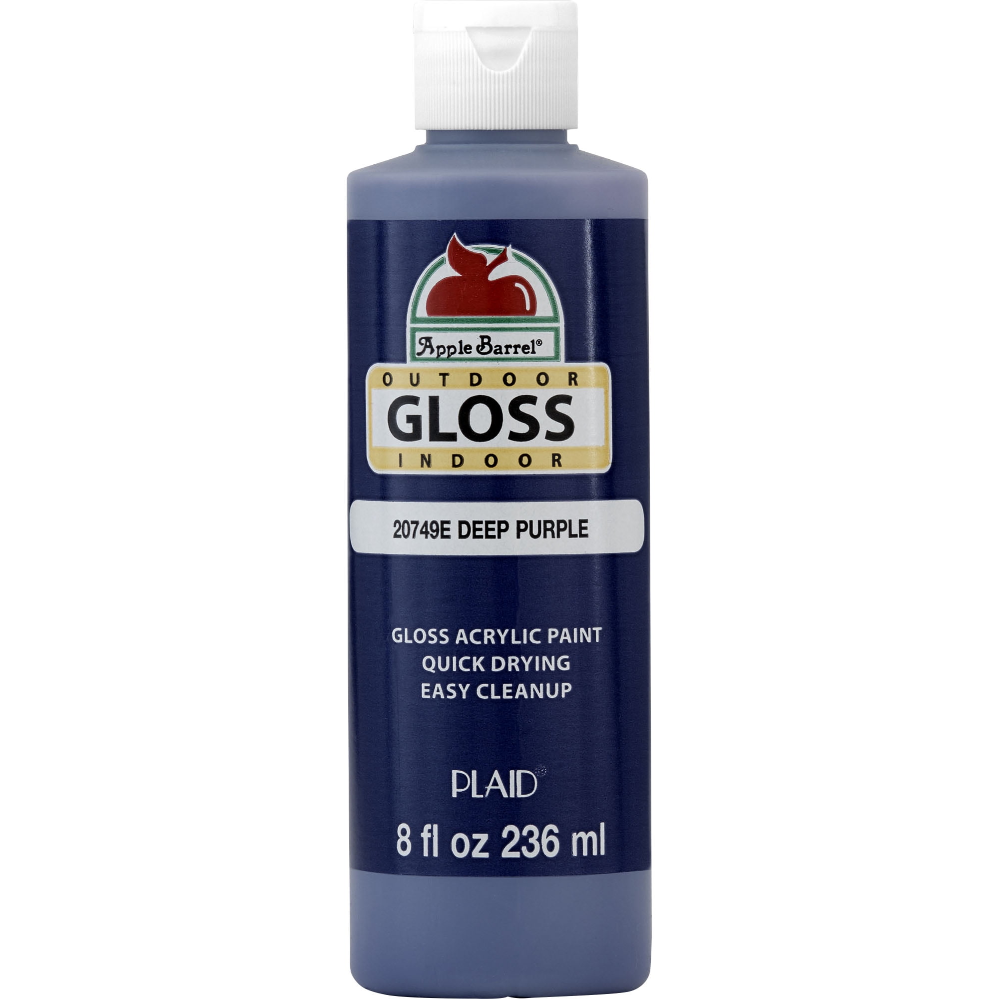 Apple Barrel Acrylic Craft Paint, Gloss Finish, Deep Purple, 8 fl oz