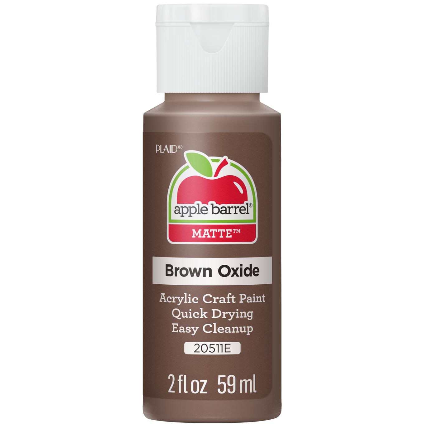 Apple Barrel Colors, Brown Oxide - 2 fl oz bottle