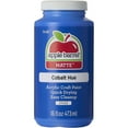 Apple Barrel Acrylic Craft Paint, Matte Finish, Cobalt Hue, 16 fl oz