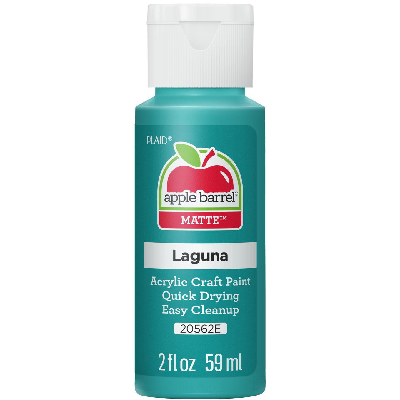 Apple Barrel Acrylic Craft Paint, Matte Finish, Laguna, 2 fl oz