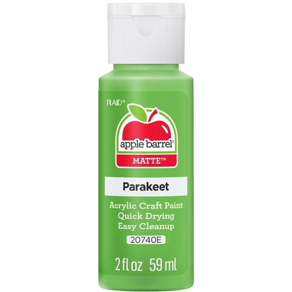 Apple Barrel Acrylic Craft Paint, Matte Finish, Parakeet, 2 fl oz