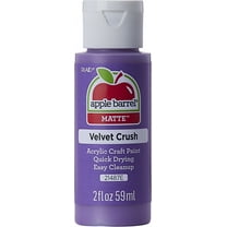 Apple   Barrel Matte Finish Acrylic Craft Paint by Plaid, Purple Iris, 2 oz.