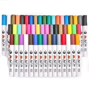 Apple Barrel Mega Multi-Surface Paint Pen Art Set, Set of 50, Multicolor