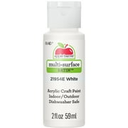 Apple Barrel Multi Surface Acrylic Paint White 2oz