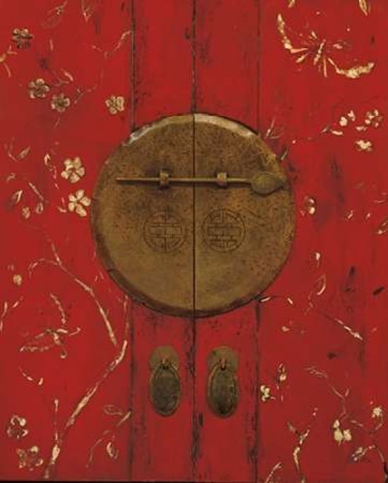 Apple Blossom Armoire Canvas Art - Arnie Fisk (20 x 24)