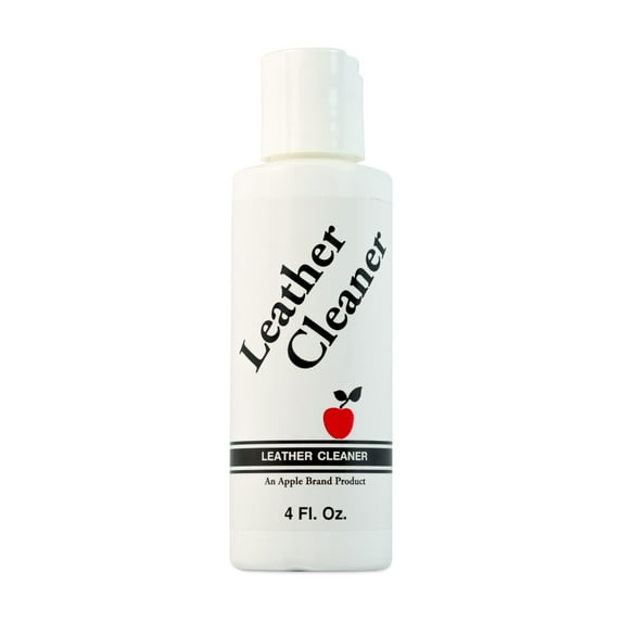 Apple Brand Leather Cleaner 4 oz - Great for Shoes, Boots, Handbags, Car Upholstery, Furniture