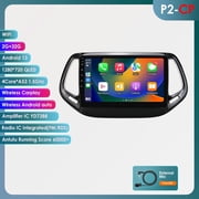 Apple CarPlay Android 13 Bluetooth 2+32GB Wifi AUX Car Stereo Radio Head Unit Multimedia GPS Navigation Player For Jeep Compass 2017 2018 2019 2020
