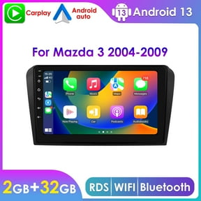 Apple CarPlay Android 13 Bluetooth 2+32GB Wifi RDS Car Stereo Radio Head Unit GPS Navigation Player For Mazda 3 2004 2005 2006 2007 2008 2009