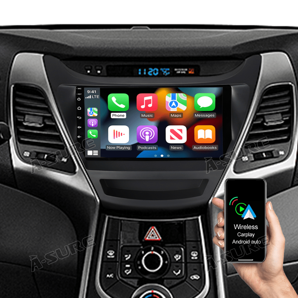 Apple CarPlay Android Stereo, 2+32GB Wifi, Bluetooth, Radio for Hyundai ...