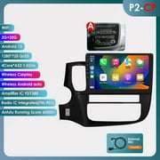 Apple Carplay Android 13 Wifi 2+32GB RDS Car Stereo Radio Head Unit GPS Navigation Player For Mitsubishi Outlander 3 2012 2013 2014 2015 2016 2017 2018