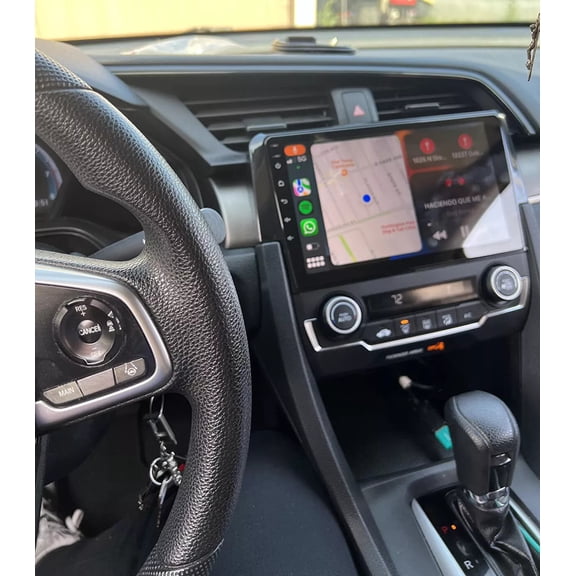 Apple Carplay Fit Honda Civic 2016-2020 Android 15 Car Stereo Radio Gps Wifi SWC