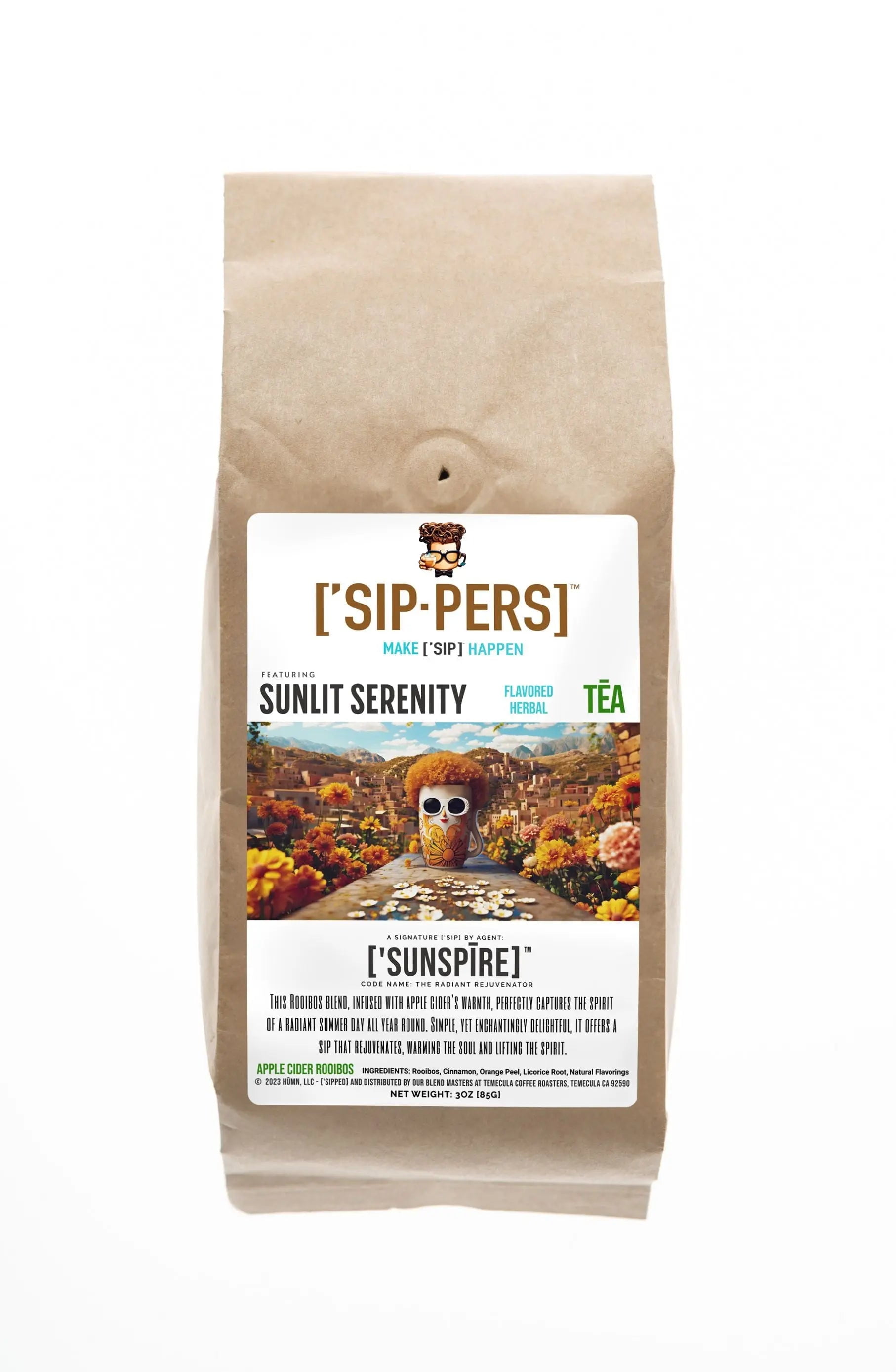 Apple Cider Rooibos Tea - ['SUNSPIRE]'s SUNLIT SERENITY, Summer Warmth ...