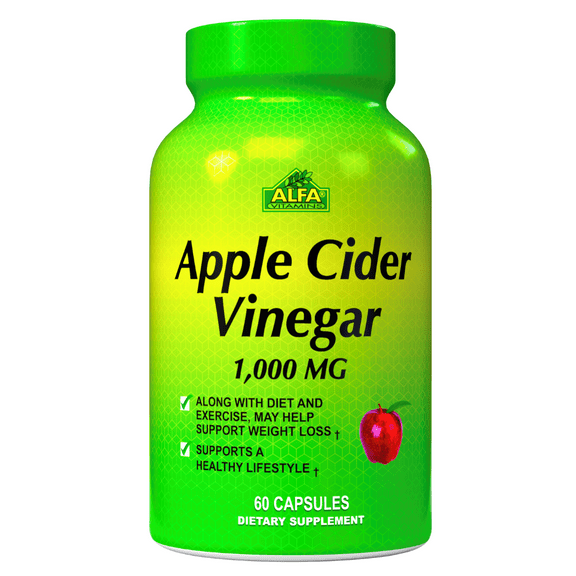 Apple Cider Vinegar 1000mg - 60 capsules