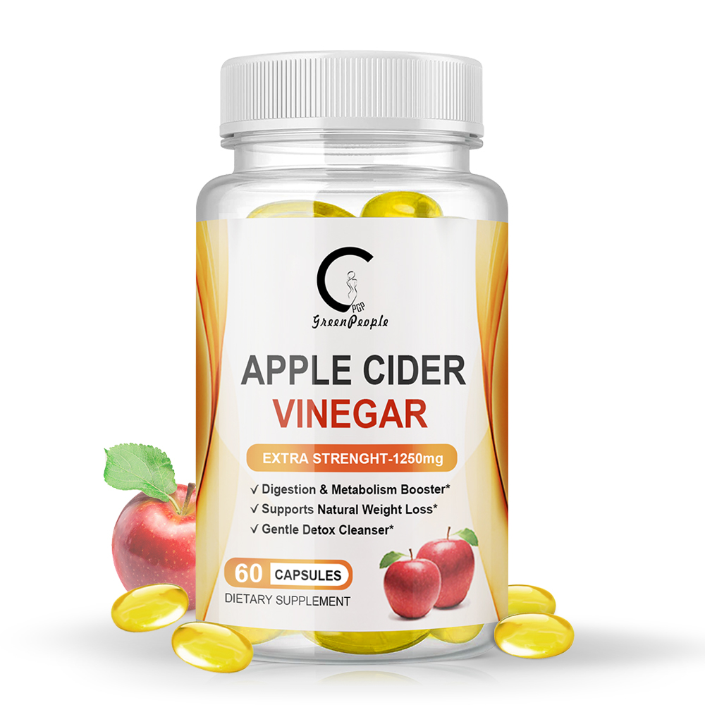 Apple Cider Vinegar Capsules 1800mg with The Mother Weight Loss 1