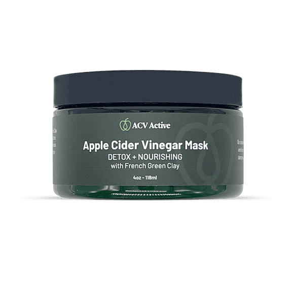 Apple Cider Vinegar Detox + Nourishing Mask with French Green Clay