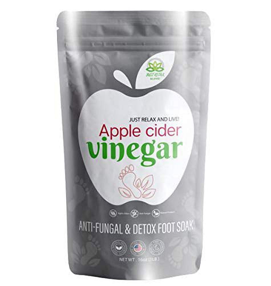 Apple Cider Vinegar Foot Soak and Detox for Tired Achy Feet, Dry Skin