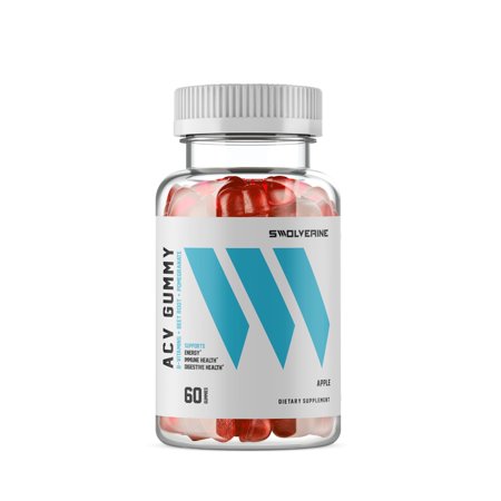 Apple Cider Vinegar Gummies - Added B-Vitamins, Beet Root, And Pomegranate - 60 Servings