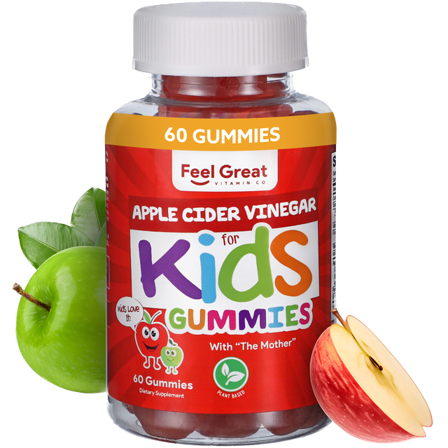 Apple Cider Vinegar Gummies for Kids by The Feel Great Vitamin Co