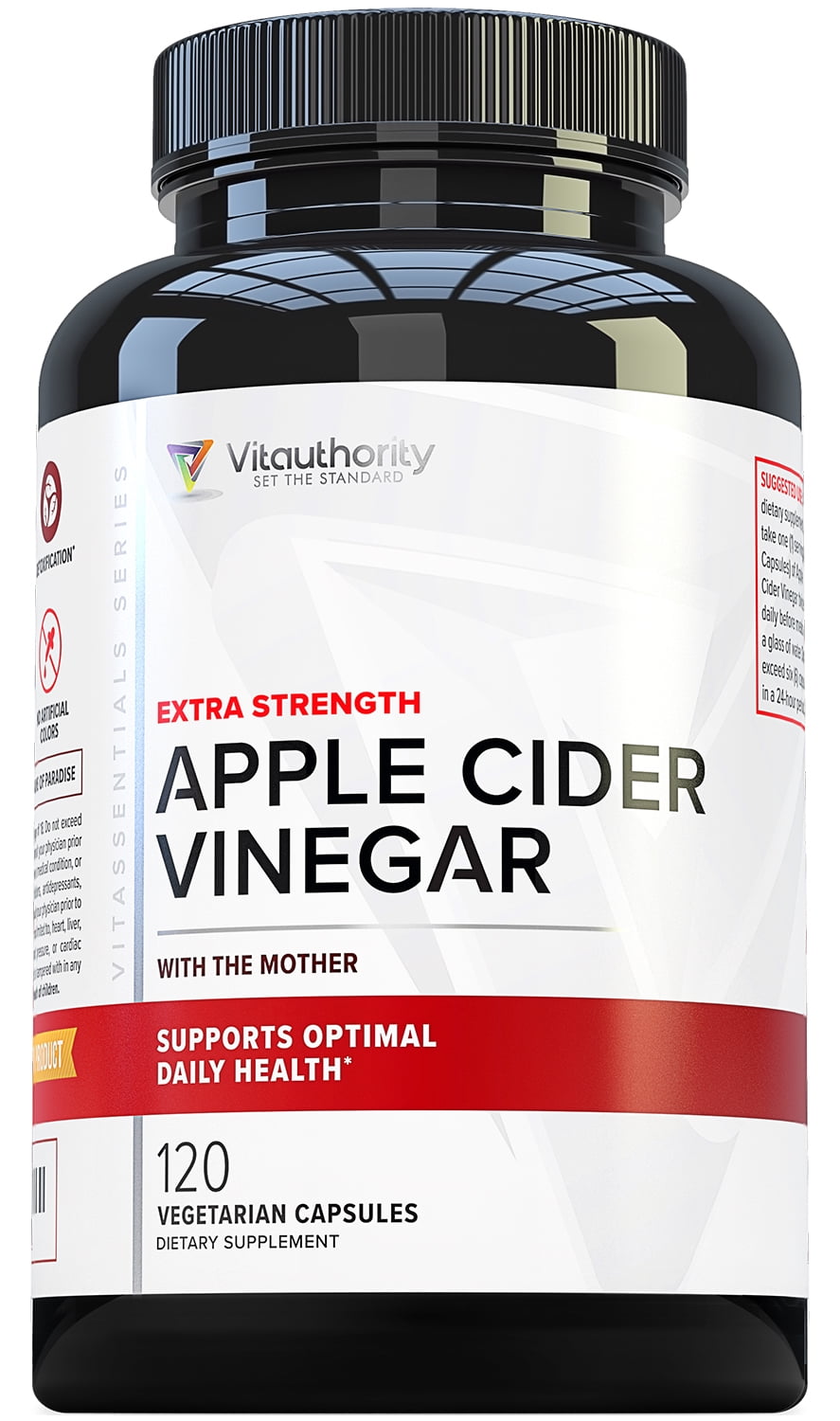 Apple Cider Vinegar Pills for Weight Loss Vitauthority Extra Strength