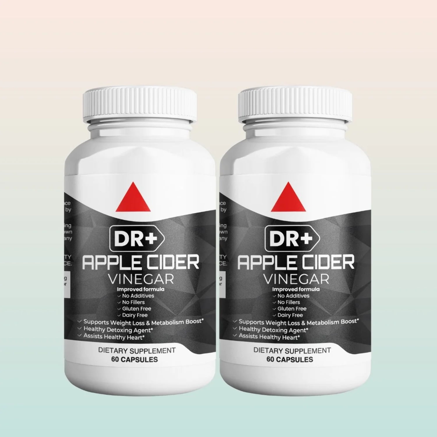 Apple Cider Vinegar Pills Weight Loss and Detoxification 2Pack
